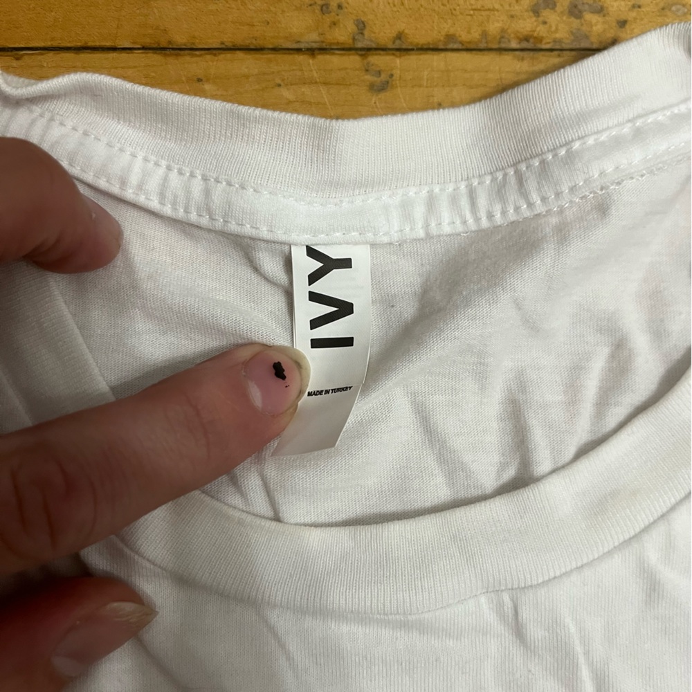 White Graphic T-Shirt - Picture 3 of 4
